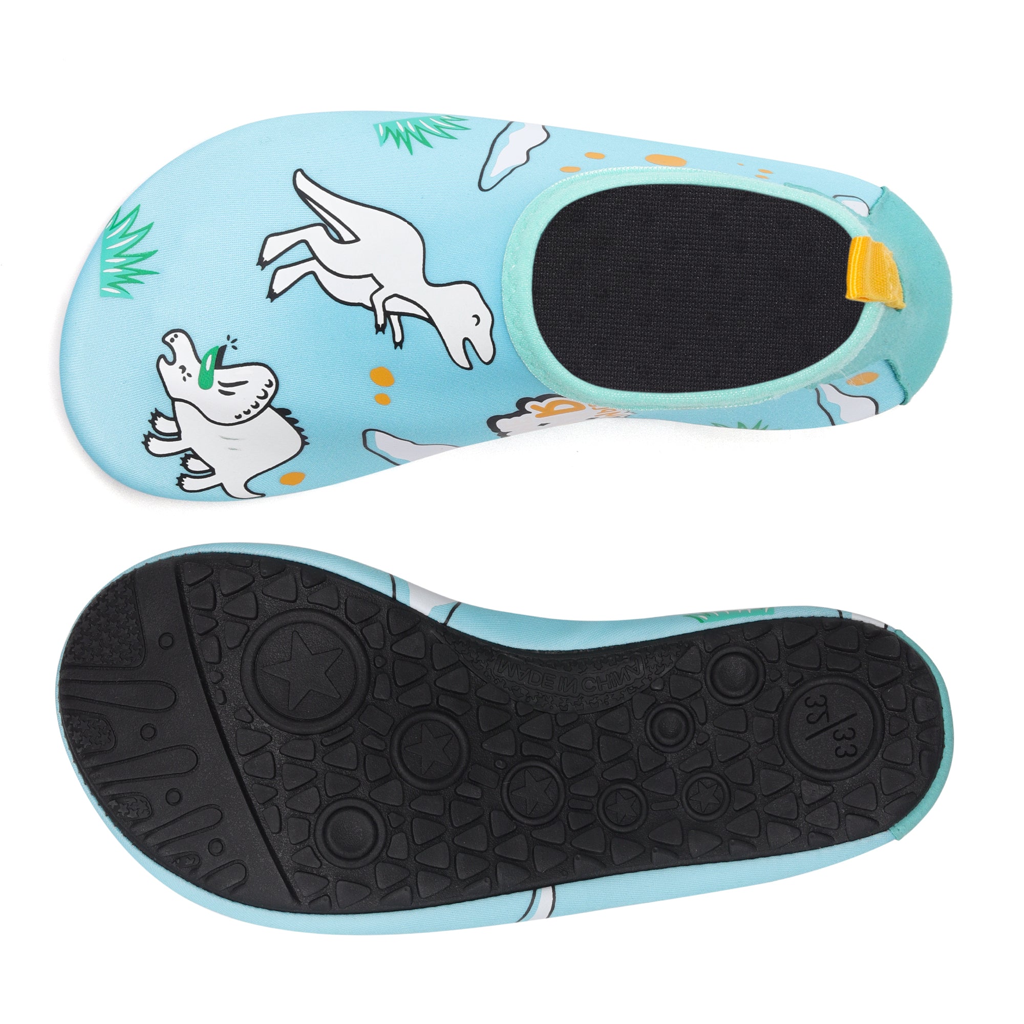 Kinder Farbwechsel Badeschuhe - Dinosaurier