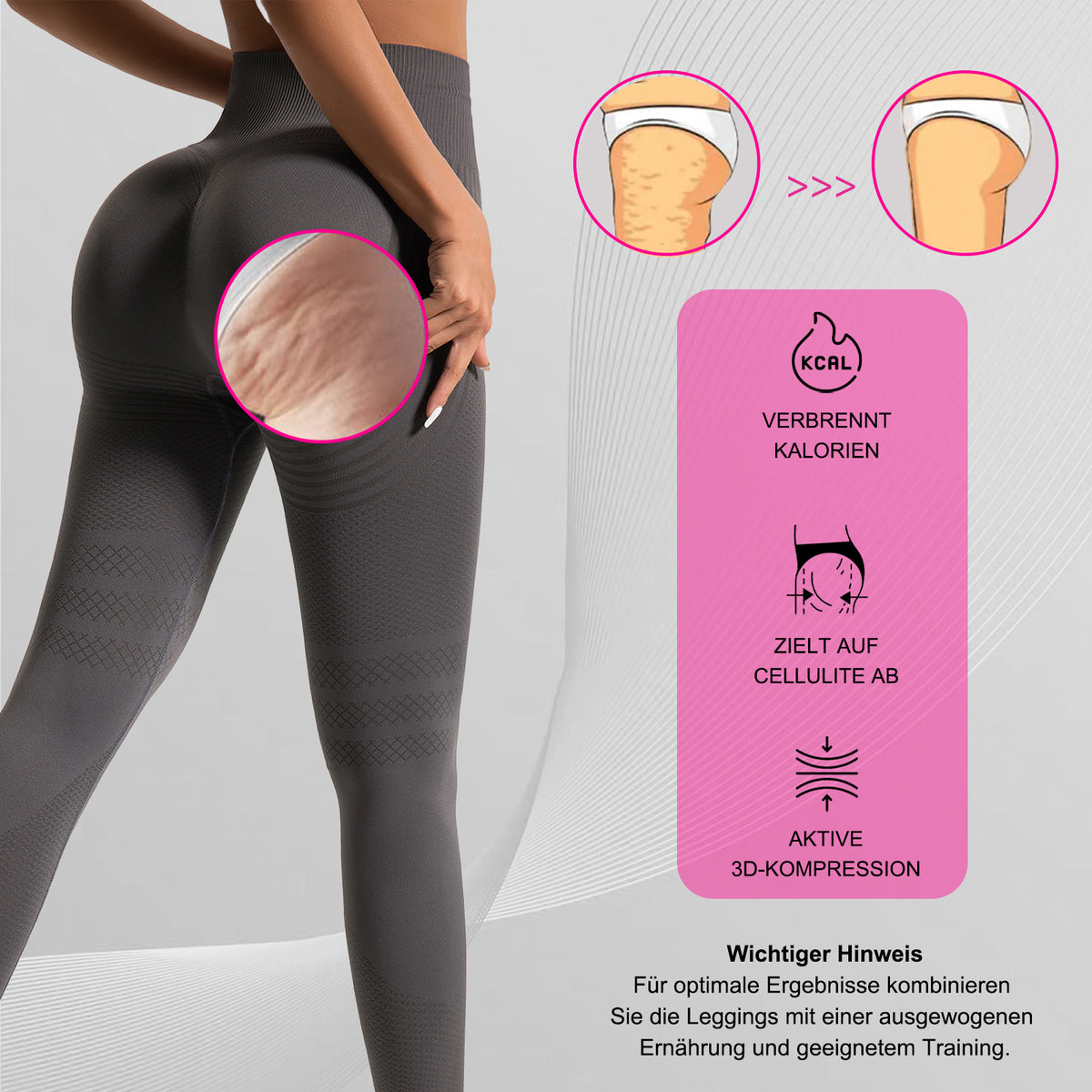 Sira Sculpt Leggings, 3D Lipedema Leggings for Women