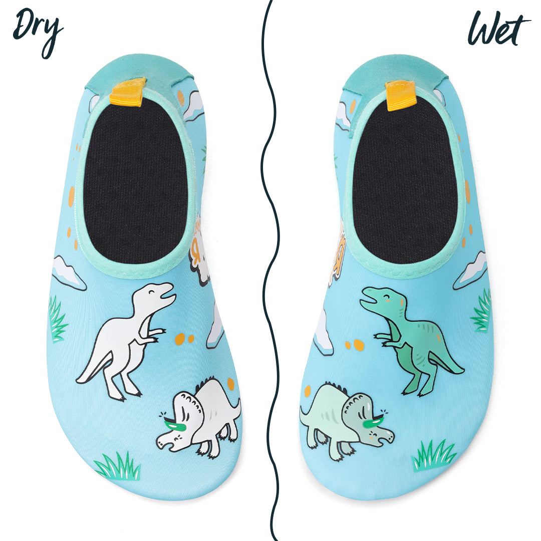 Kinder Farbwechsel Badeschuhe - Dinosaurier