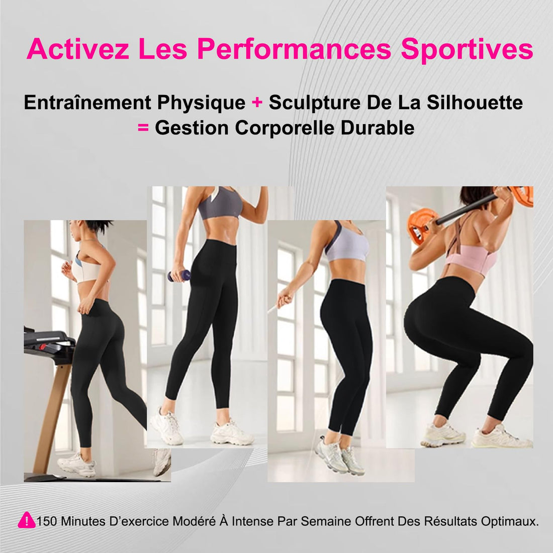 Leggings Anti Cellulite 3D Femme Original, Legging Anti-Cellulite à Compression 3 D, Minceur Taille Haute sans Couture, Pantalon de Sport Yoga Fitness Push-Up Sculptant